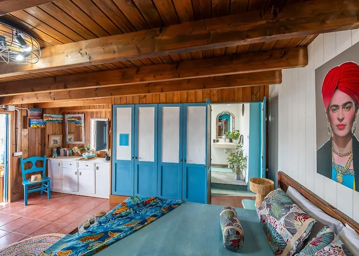 In Front Of Idyllic Appartement