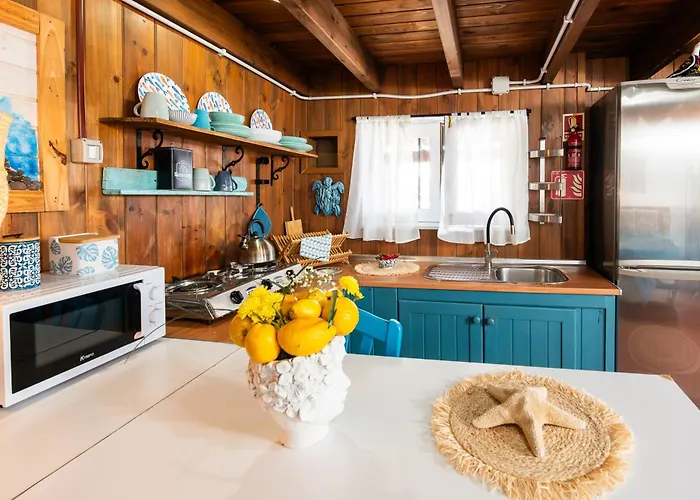 In Front Of Idyllic Appartement